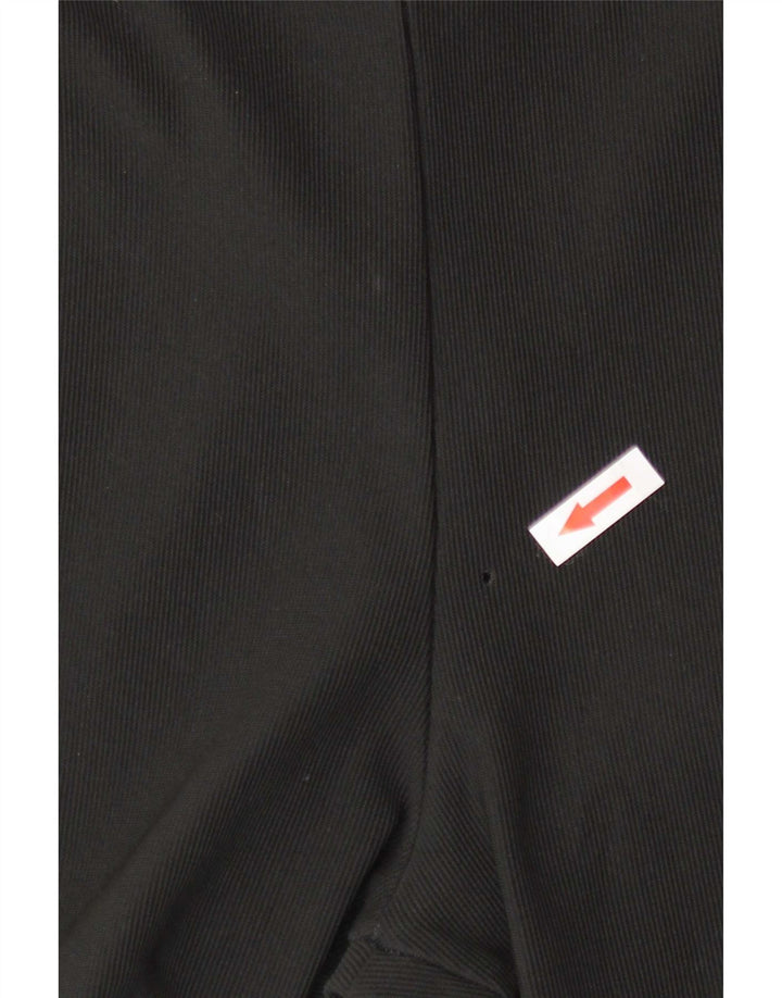 Zara Damen Flare Leggings UK 4 XS Schwarz