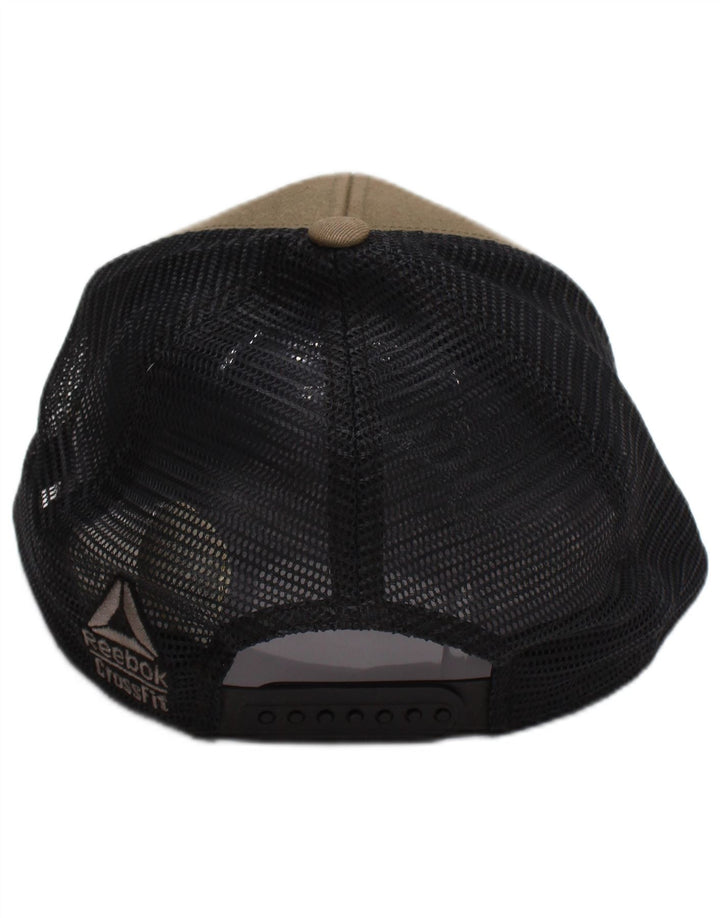 Reebok Herren Graphic Trucker Cap, Einheitsgröße, Khaki, Colourblock-Baumwolle