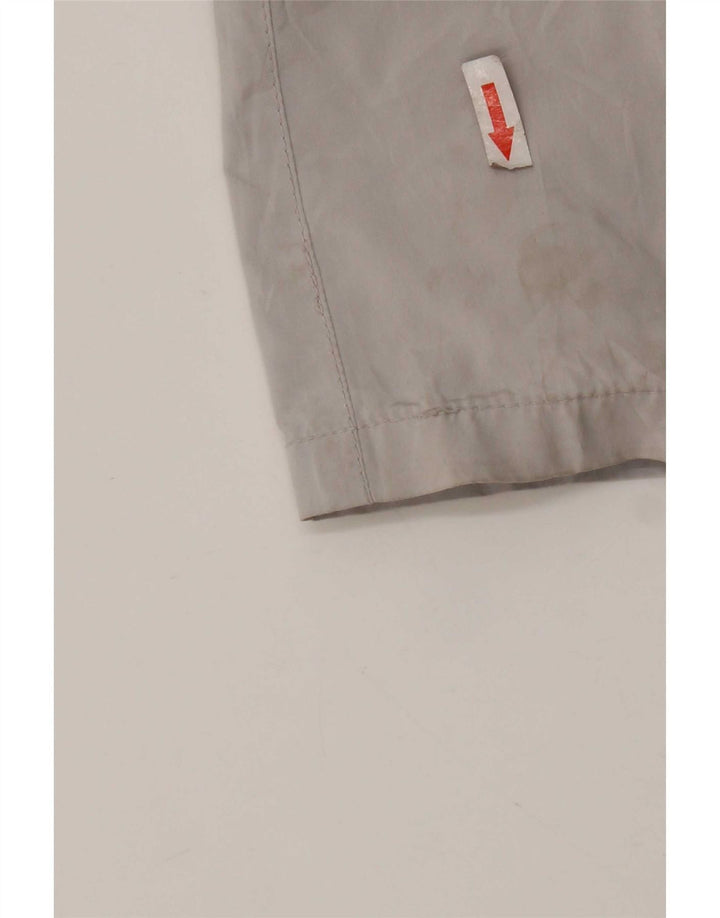 Geox Damen Regenjacke UK 8 Small Grau Polyester