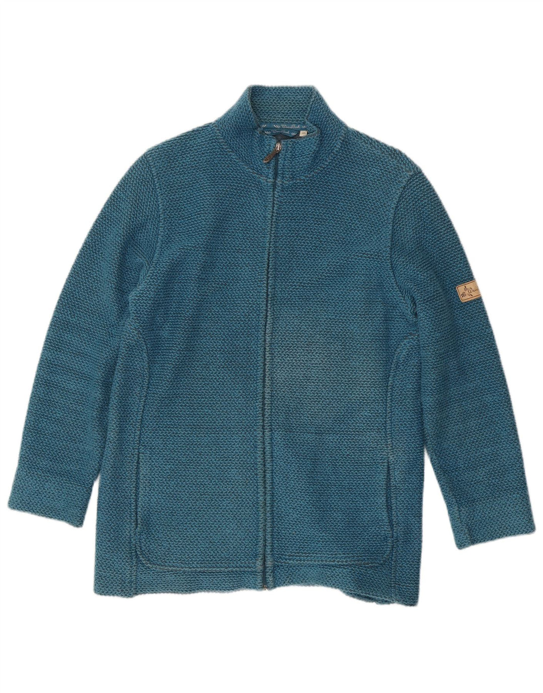Weird Fish Damen-Trainingsanzug-Top-Jacke, UK 18, XL, blaue Baumwolle