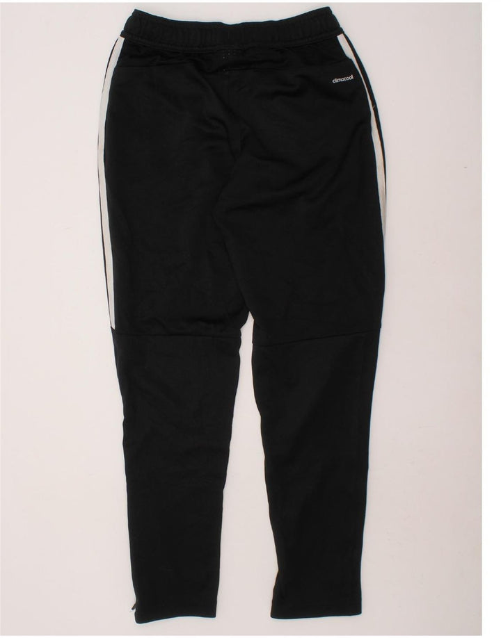 ADIDAS Boys Climacool Tracksuit Trousers 9-10 Years  Black Polyester Vintage Adidas and Second-Hand Adidas from Messina Hembry 