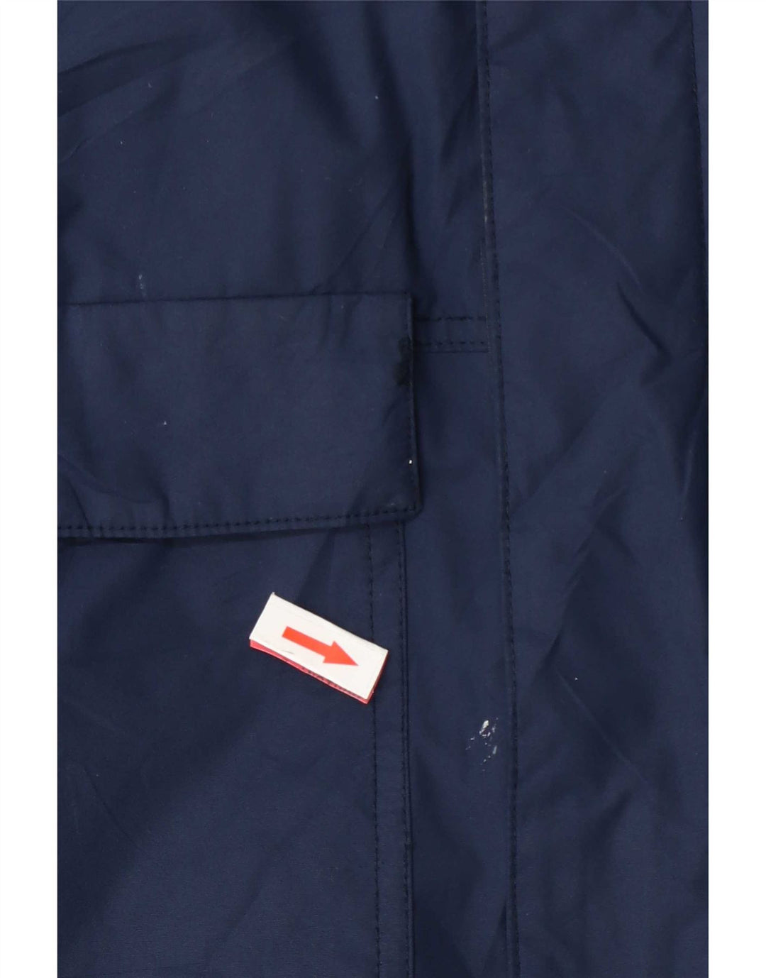 Columbia Herren-Regenjacke mit Kapuze, UK 38, mittelmarineblaues Nylon
