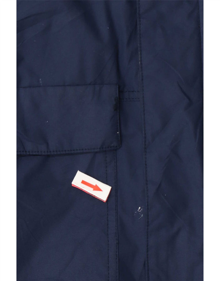 Columbia Herren-Regenjacke mit Kapuze, UK 38, mittelmarineblaues Nylon