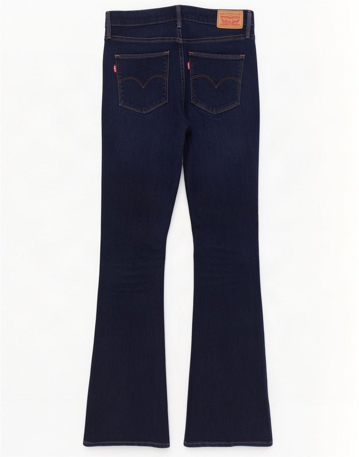 Levi's Damen Slim Fit Bootcut-Jeans W30 L31 Marineblau
