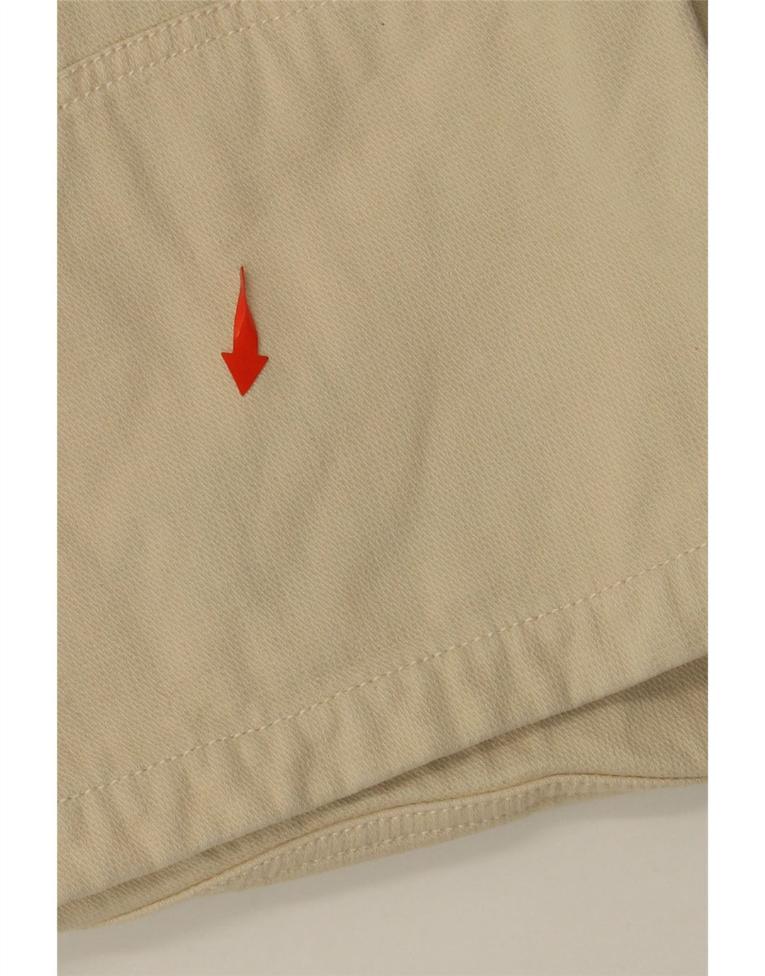 KAPPA Herren Graphic Straight Casual Hose XL W38 L35 Beige Baumwolle