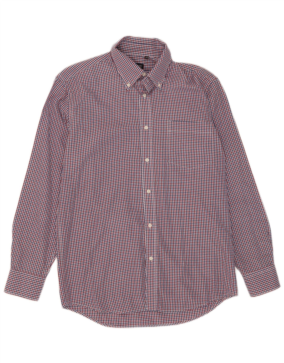 Coveri Herrenhemd, Größe 41/42, groß, mehrfarbig, Gingham-Polyester