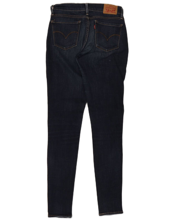 Levi's Damen 710 Super Skinny Jeans W28 L30 Blaue Baumwolle