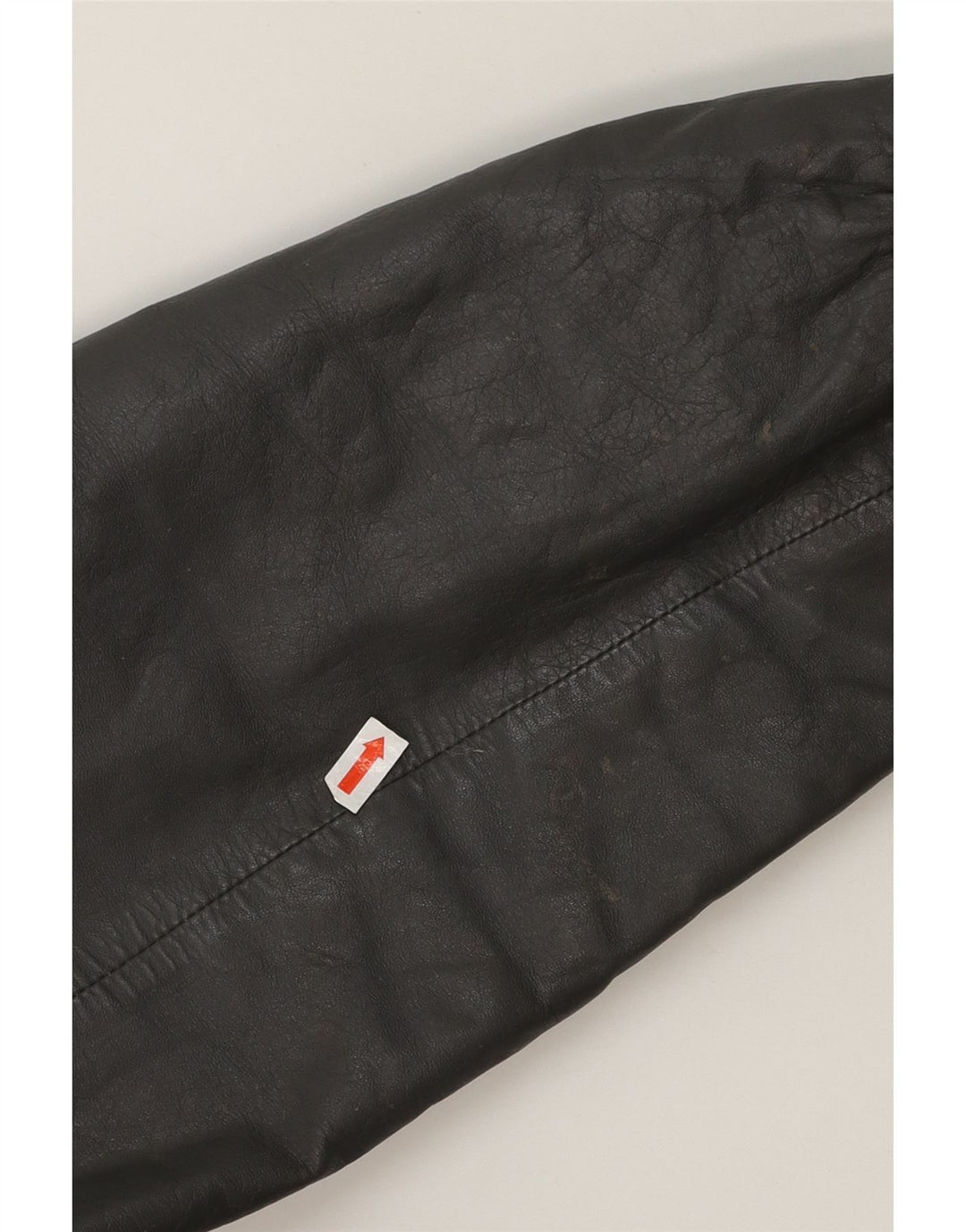 FOXRUN Mens Hooded Leather Jacket UK 44 2XL Grey Leather Vintage Foxrun and Second-Hand Foxrun from Messina Hembry 