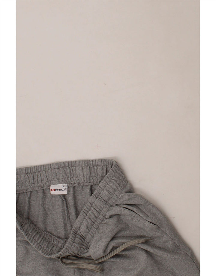 SUPERGA Mens Tracksuit Trousers Joggers XL  Grey Cotton Vintage Superga and Second-Hand Superga from Messina Hembry 