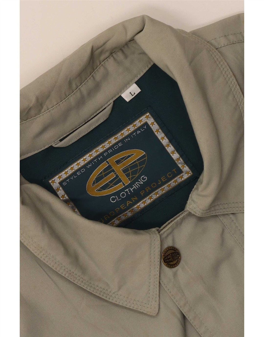 European Project Herren Utility Jacke UK 40 Large Grau
