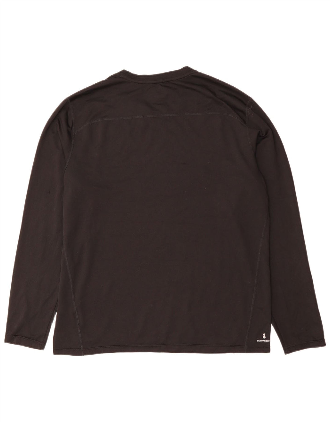 New Balance Herren Boston Graphic Top Langarm Large Schwarz