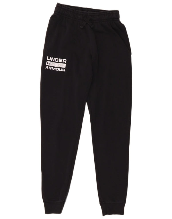 Under Armour Herren-Trainingsanzug mit Grafik, Jogginghose, XS, Schwarz, Baumwolle