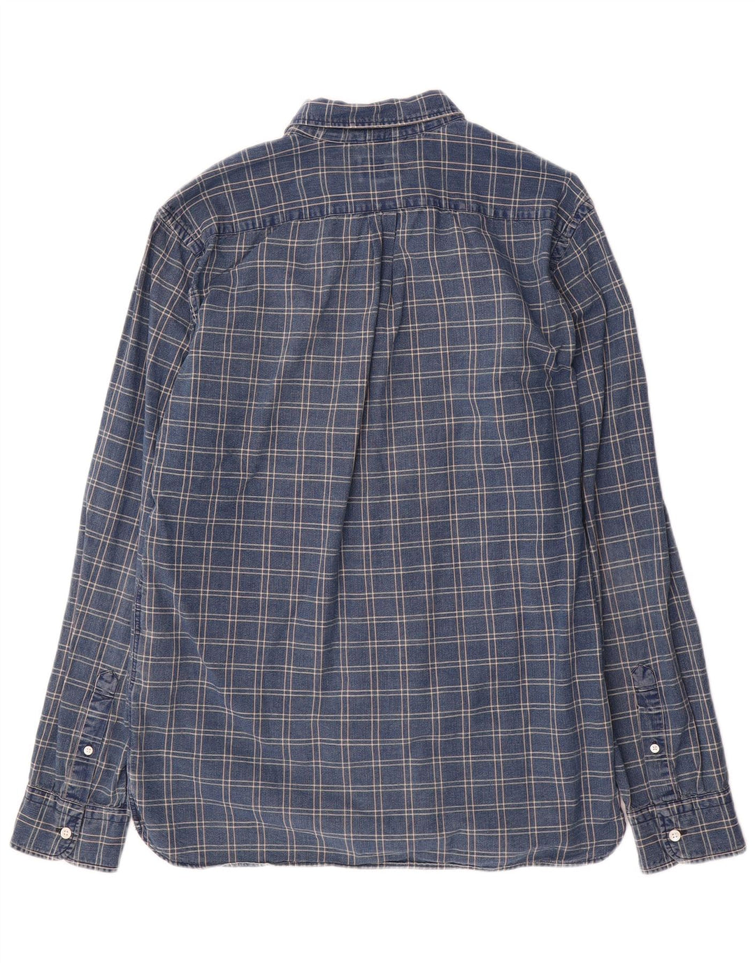 Levi's Herren-Hemd, groß, marineblau, kariert, Baumwolle
