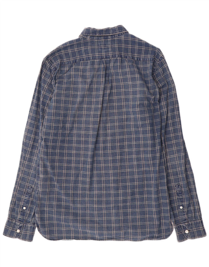 Levi's Herren-Hemd, groß, marineblau, kariert, Baumwolle