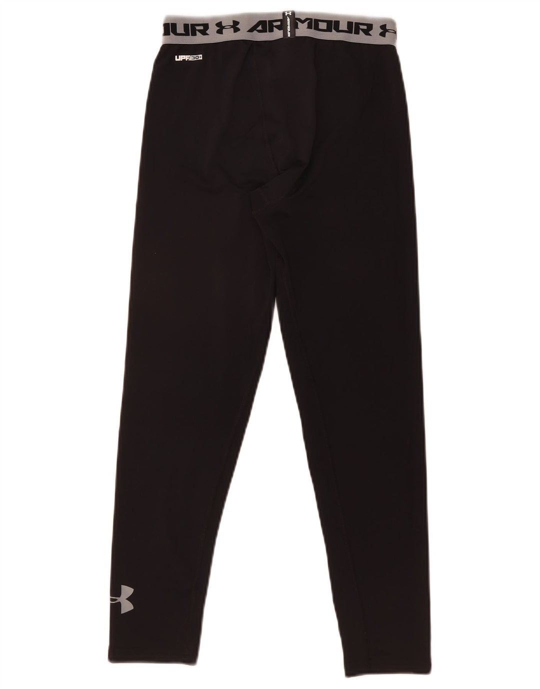 Under Armour Taillierte Grafik-Leggings für Jungen, 11–12 Jahre, Größe L, Schwarz