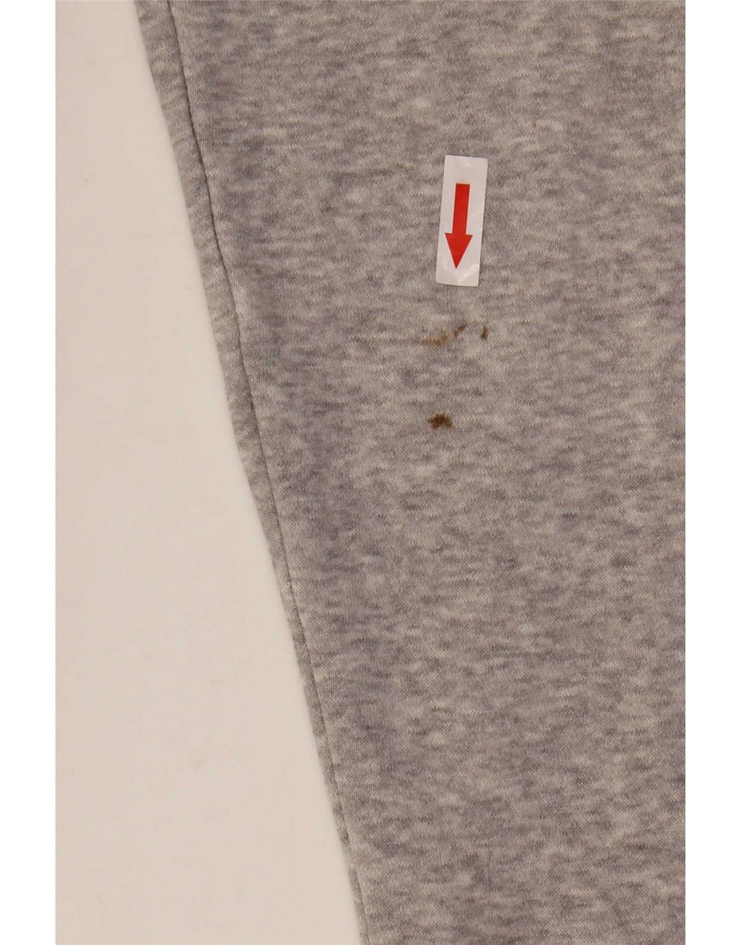 Adidas Herren-Trainingsanzug-Oberteil, XL, grau gefleckte Baumwolle
