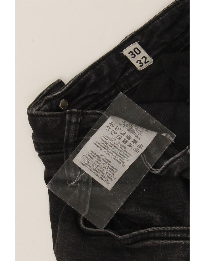 JACK & JONES Mens Tim Slim Jeans W30 L32 Grey Cotton Vintage Jack & Jones and Second-Hand Jack & Jones from Messina Hembry 