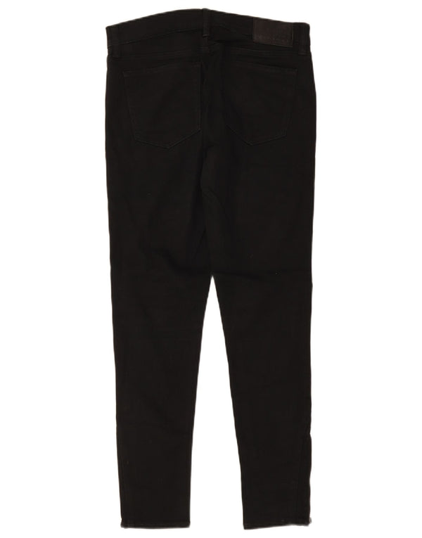 Polo Ralph Lauren Womens Tompkins Skinny Jeans W29 L30 Black Cotton