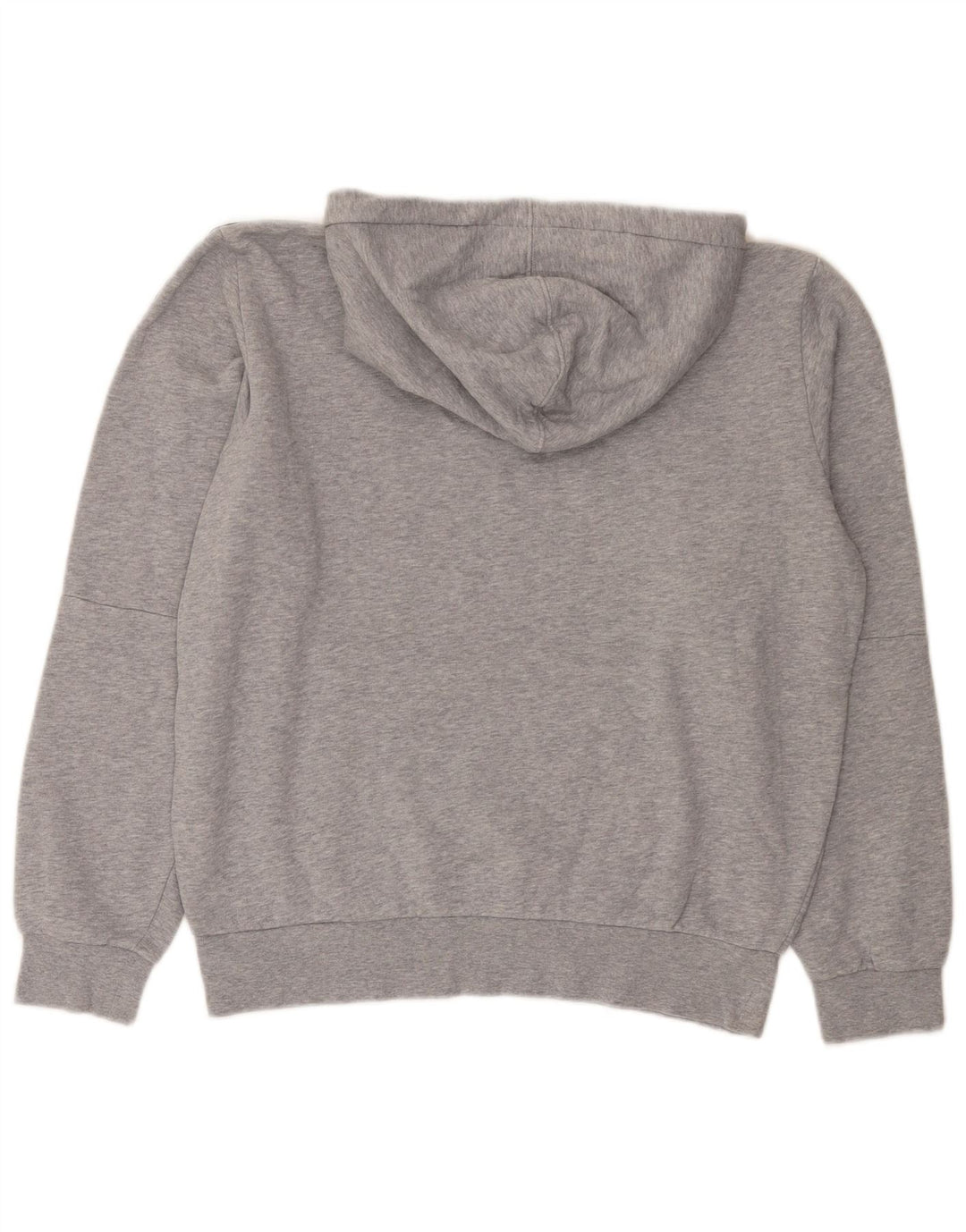 Lacoste Herren-Pullover mit grafischem Kapuzenpullover, Größe 4, Mittelgrau, Farbblock