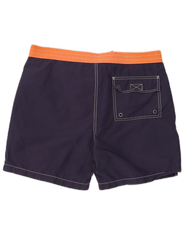 Polo Ralph Lauren Herren-Badeshorts mit Grafik, mittelgroß, Marineblau, Farbblock