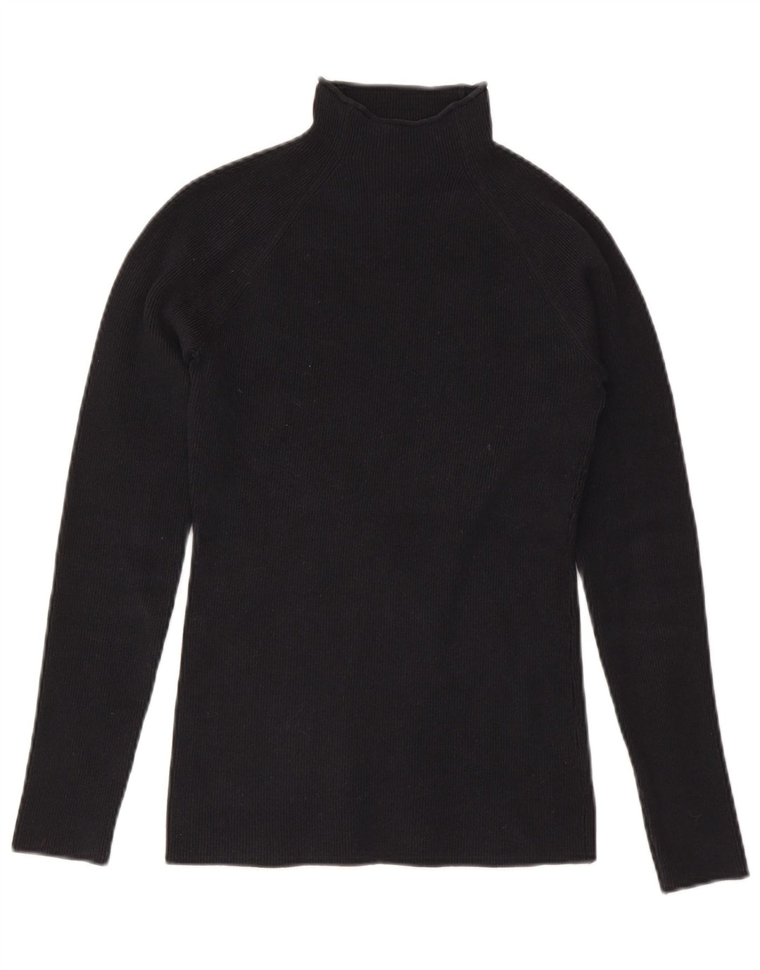 Orvis Damen Top Langarm UK 6 XS Schwarz Baumwolle