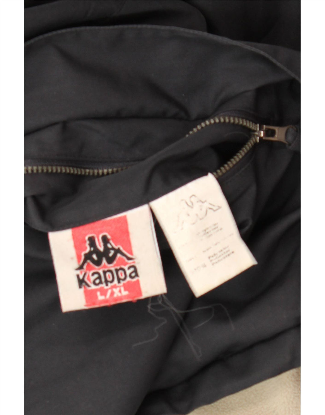 Kappa Herren Wendejacke UK 40 Large Marineblau Polyester