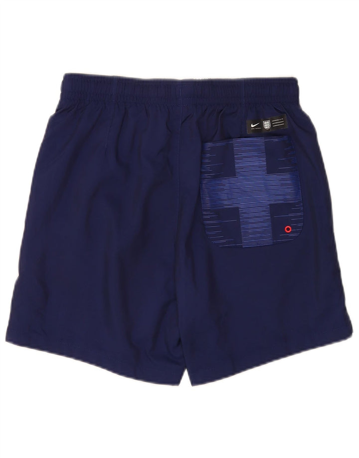 Nike Herren-Badeshorts mit Grafik, Größe S, Marineblau, Polyester