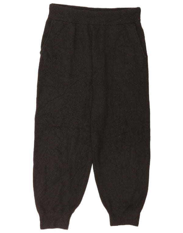 Jack Wills Damen-Jogginghose mit lockerer Passform aus gestricktem Strick, Gr. 18, XL, Schwarz