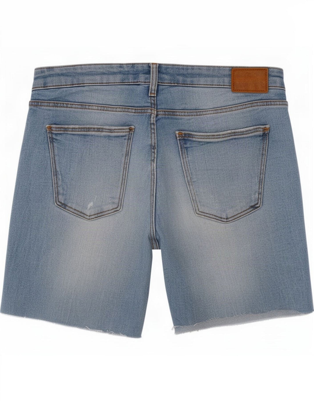 Zara Damen Jeansshorts EU 42 Large W32 Blau