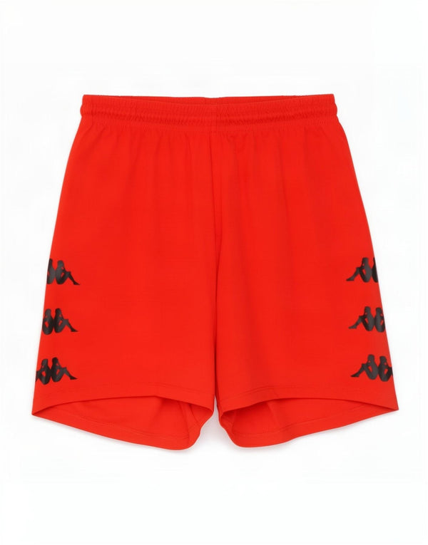 Kappa Herren Graphic Sport Shorts Large Rot