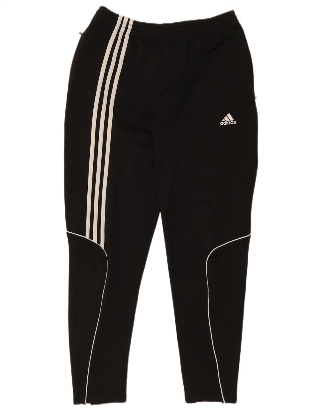 Adidas Damen Trainingshose UK 14 Large Schwarz Polyester