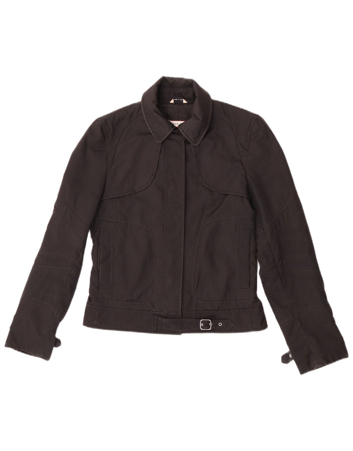 Max & Co. Damen Bomberjacke UK 6 XS Schwarz Polyester
