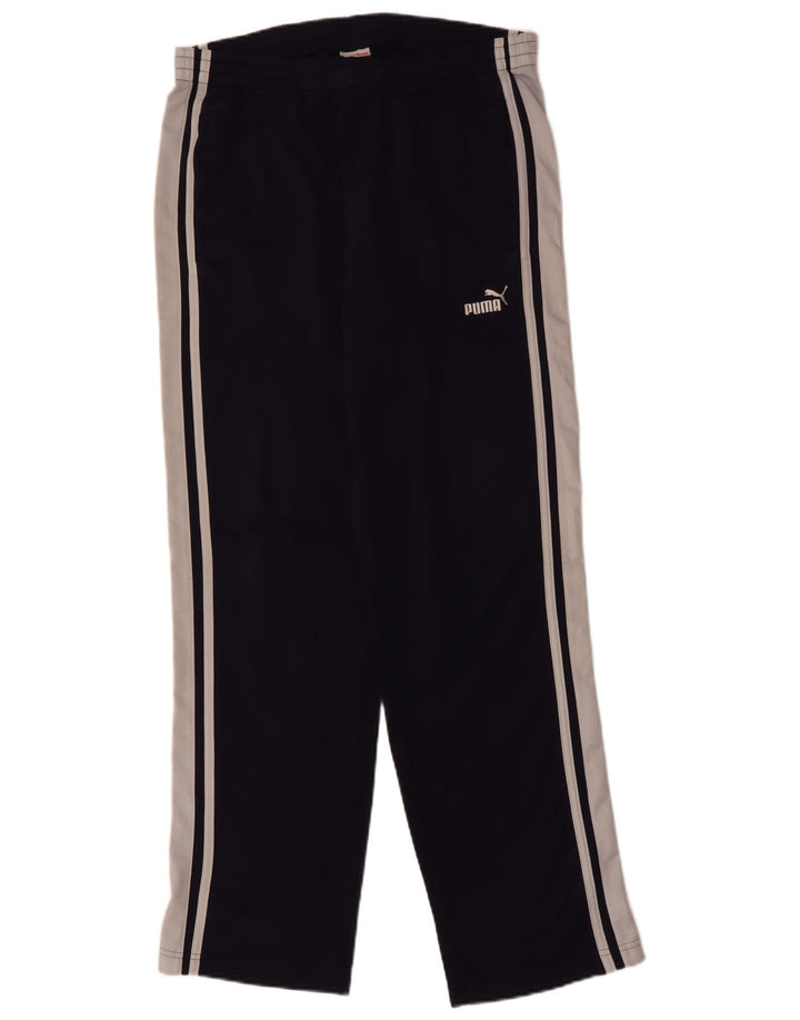 PUMA Herren-Trainingshose, Mittelblau, Farbblock-Polyester