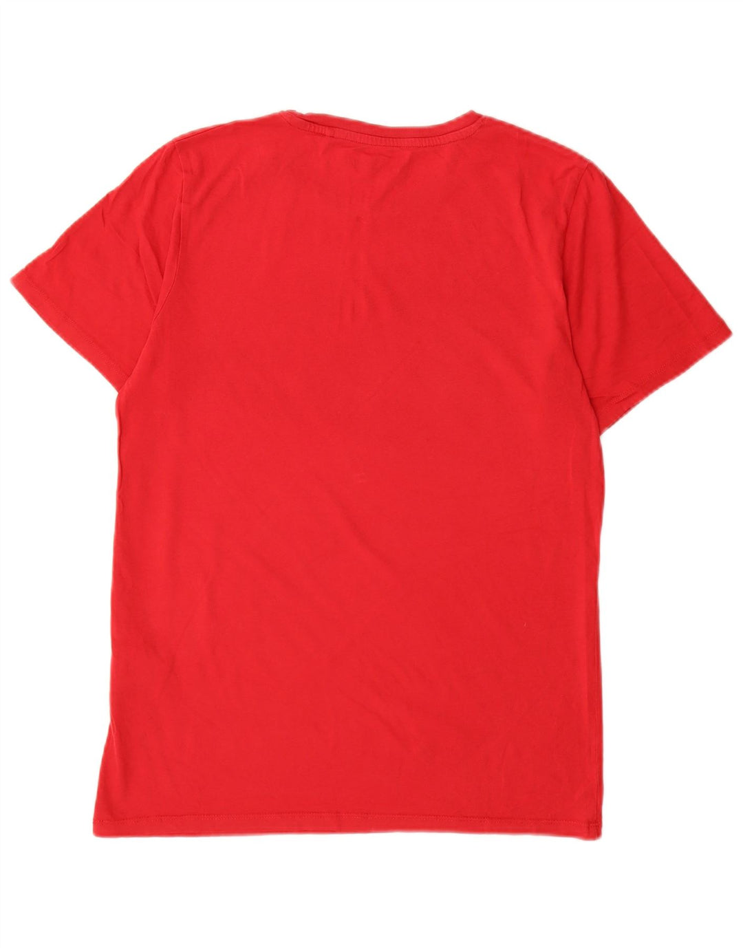 Jack & Jones Herren Denizen Graphic T-Shirt Top Mittelrote Baumwolle
