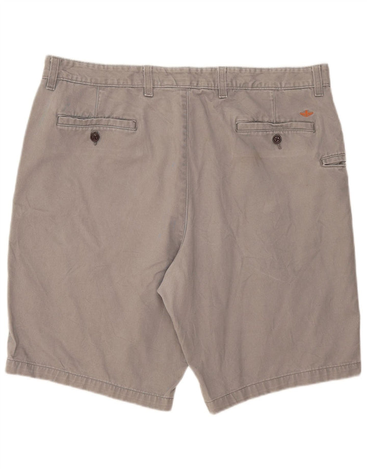 DOCKERS Herren Cargoshorts W40 XL Graue Baumwolle
