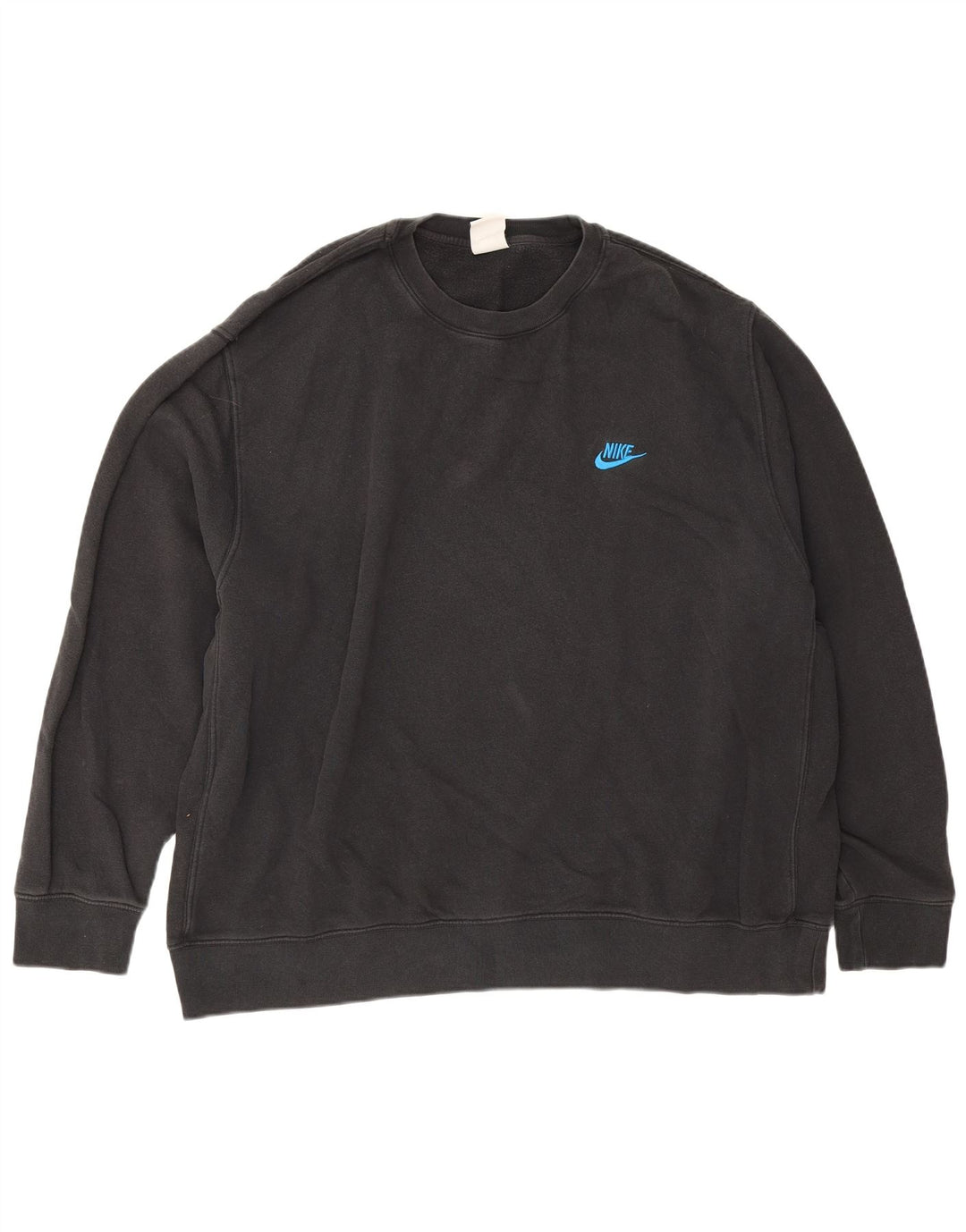 Nike Herren Sweatshirt Pullover 2XL Schwarz Baumwolle