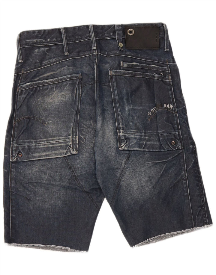 G-Star Herren-Jeansshorts W31, mittelmarineblaue Baumwolle