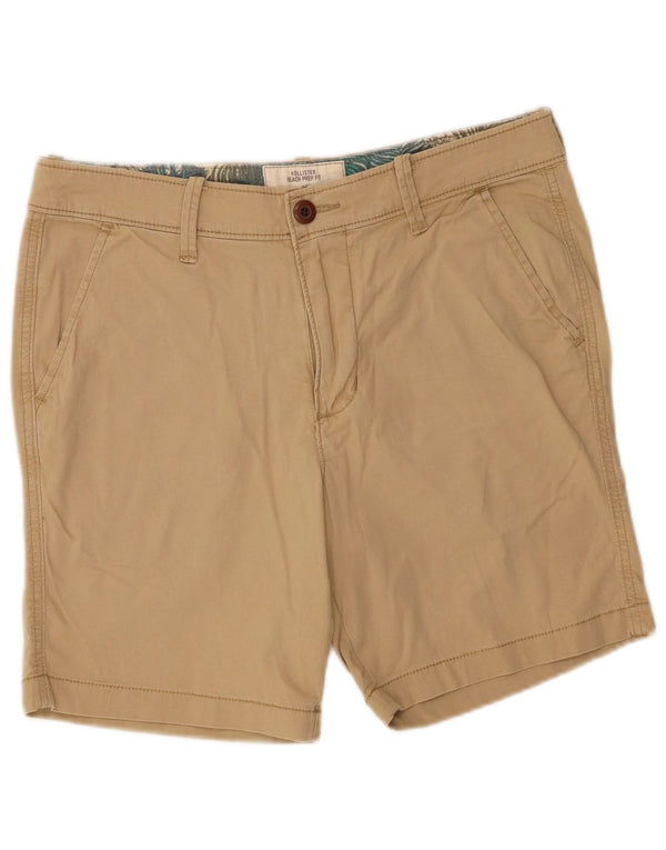 Hollister Herren Chinoshorts W31 Mittelbeige Baumwolle