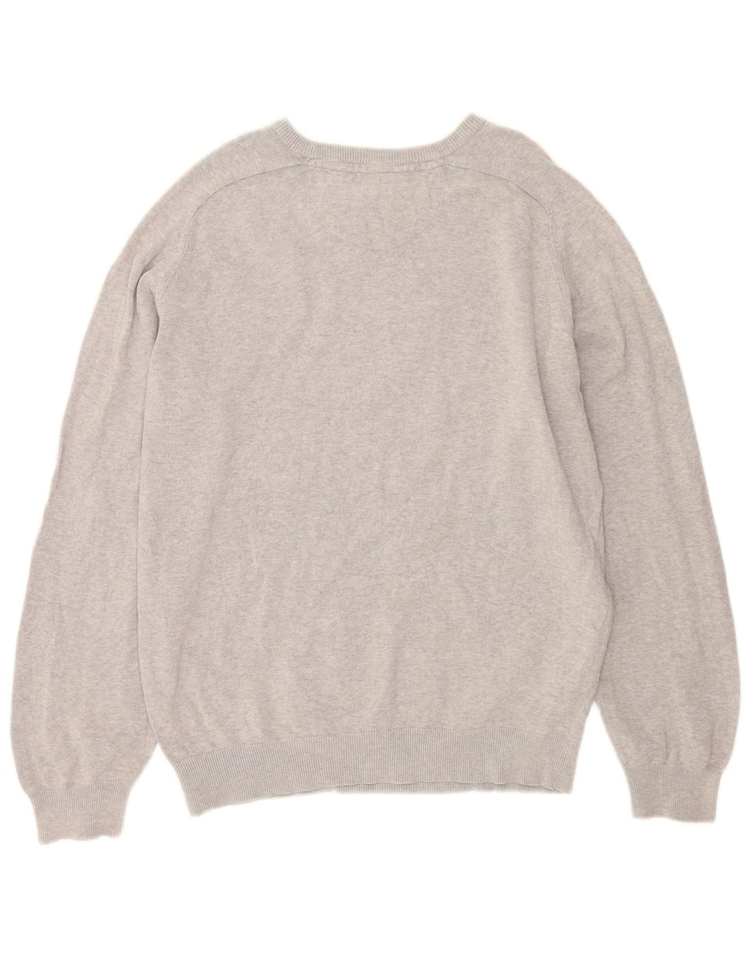 Farah Herren-Pullover mit U-Boot-Ausschnitt, 2XL, graue Baumwolle