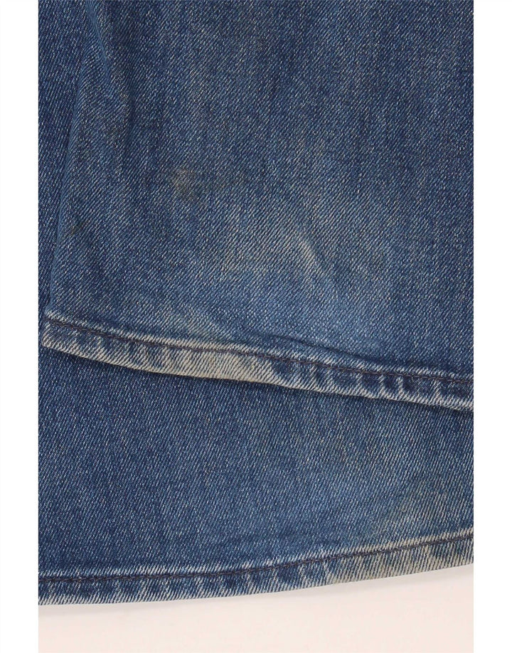 Ted Baker Herren Straight Jeans W36 L34 Blaue Baumwolle