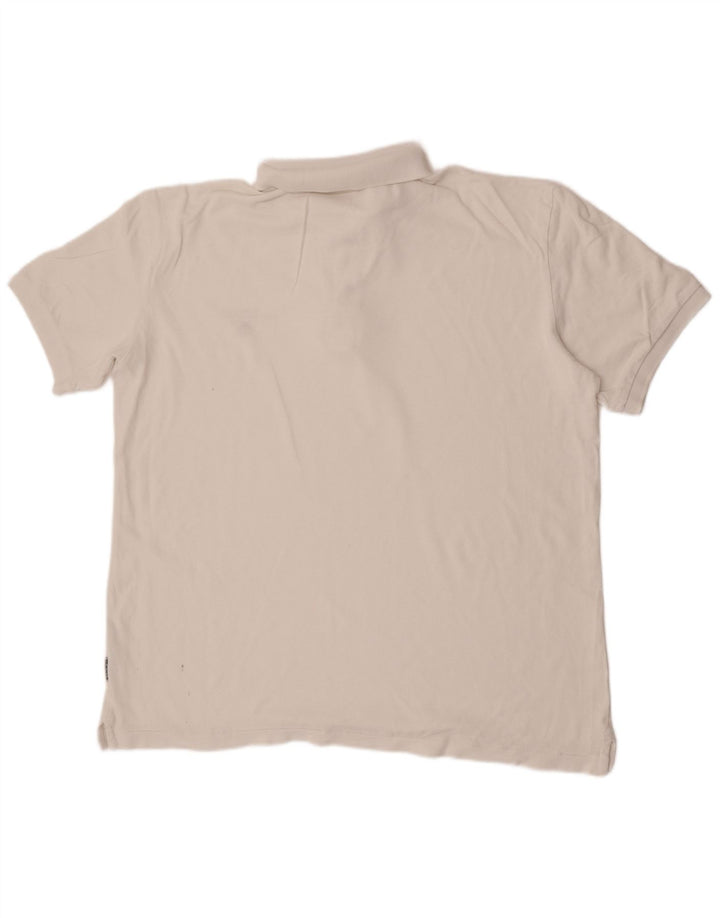 Napapijri Herren Poloshirt 2XL Weiß