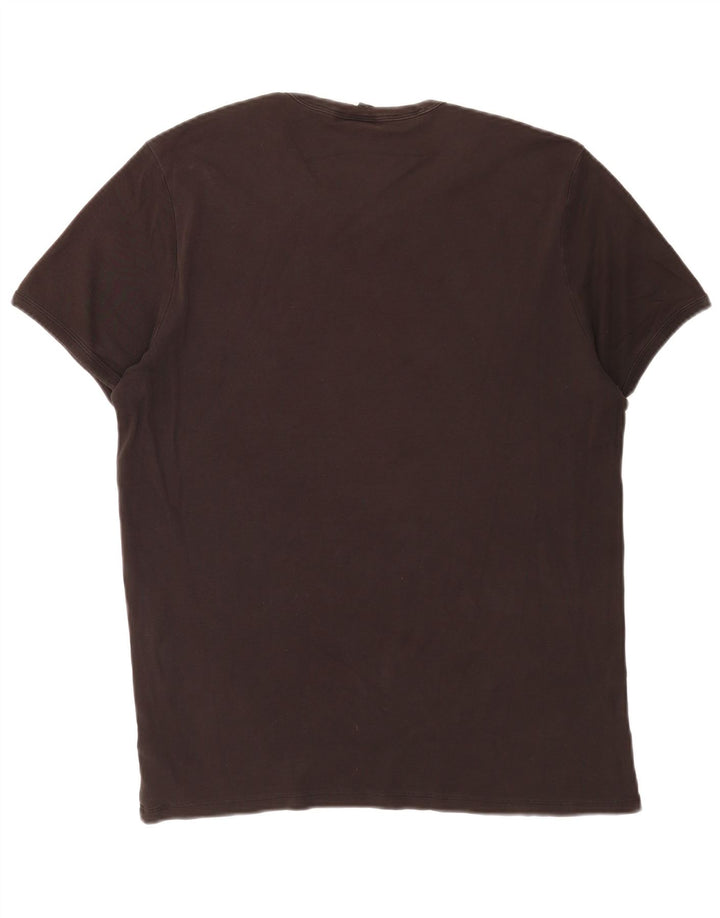G-Star Herren T-Shirt Top XL Braun Baumwolle