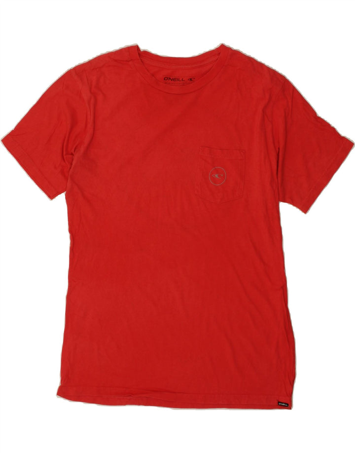 O'NEILL Mens Graphic T-Shirt Top Medium Red Cotton Vintage O'Neill and Second-Hand O'Neill from Messina Hembry 