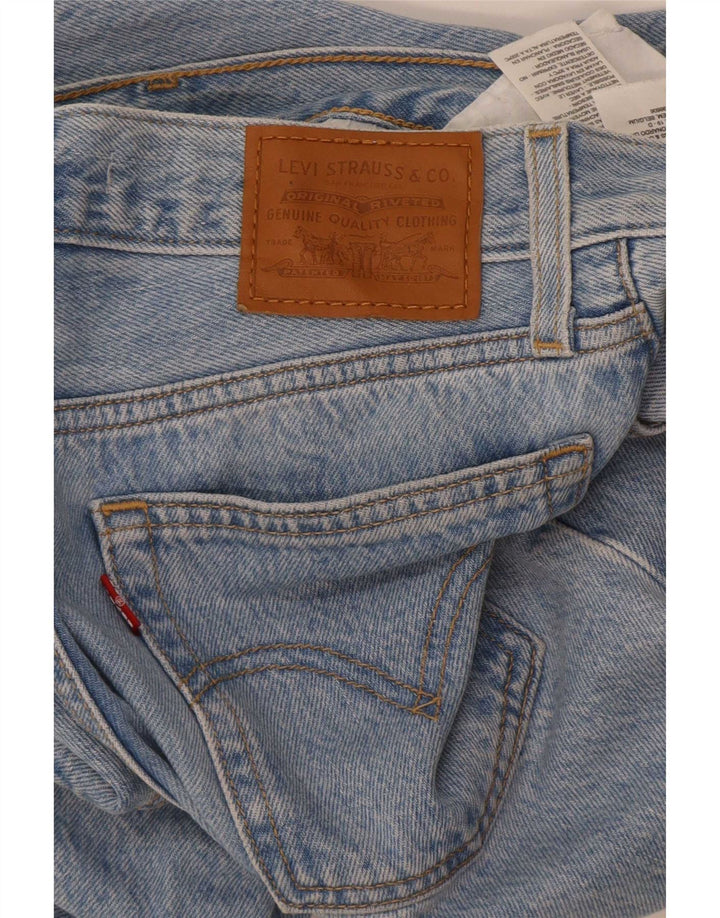 Levi's Damen Wedge Straight Jeans W24 L28 Blaue Baumwolle