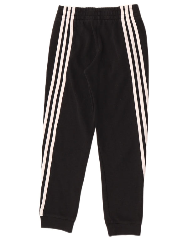 Adidas Jungen-Trainingshose, Jogginghose, 9–10 Jahre, schwarze Baumwolle