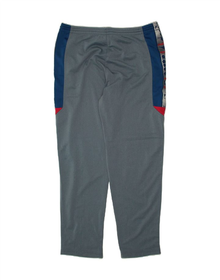 DIADORA Mens Graphic Tracksuit Trousers UK 44 XL Blue Polyester Vintage Diadora and Second-Hand Diadora from Messina Hembry 