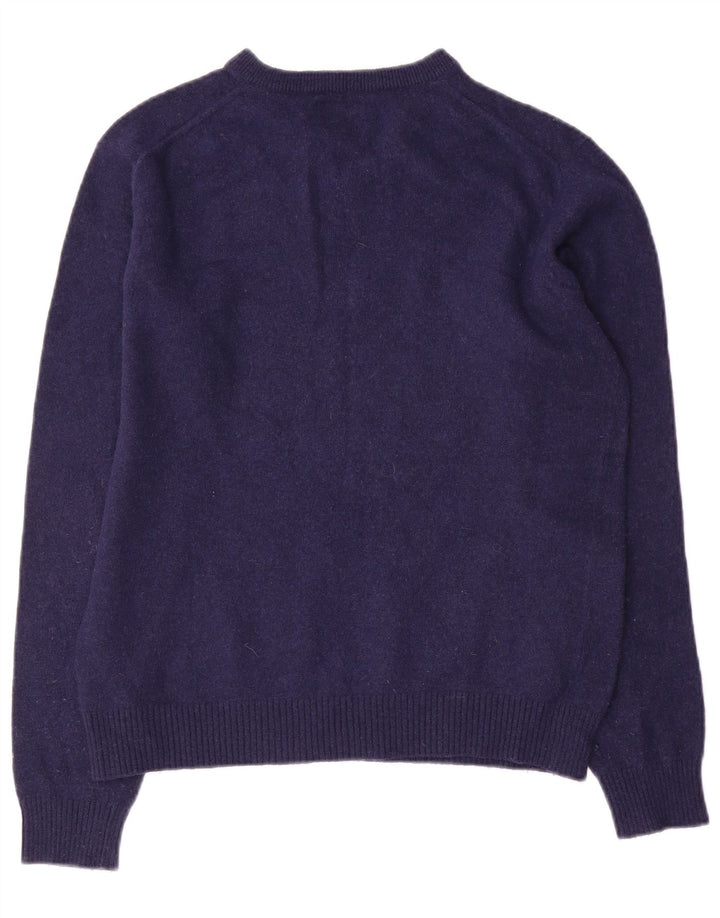 Joules Herren-Pullover mit V-Ausschnitt, mittelmarineblaue Wolle