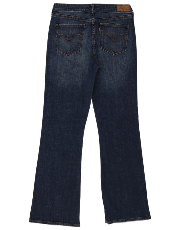 Levi's Damen Demi Curve Bootcut Jeans US 10 Large W30 L30 Marineblau