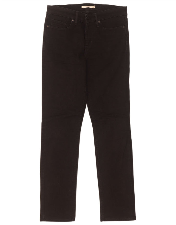 Levi's Damen 312 Shaping Slim Jeans W28 L31 Schwarz