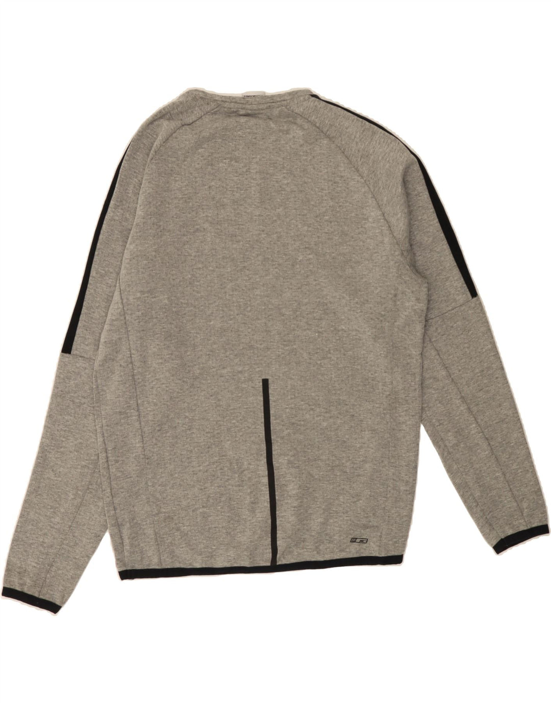 JACK & JONES Mens Sweatshirt Jumper Large Grey Colourblock Cotton Vintage Jack & Jones and Second-Hand Jack & Jones from Messina Hembry 